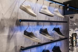 LED verlichting Ecco Store schoenen