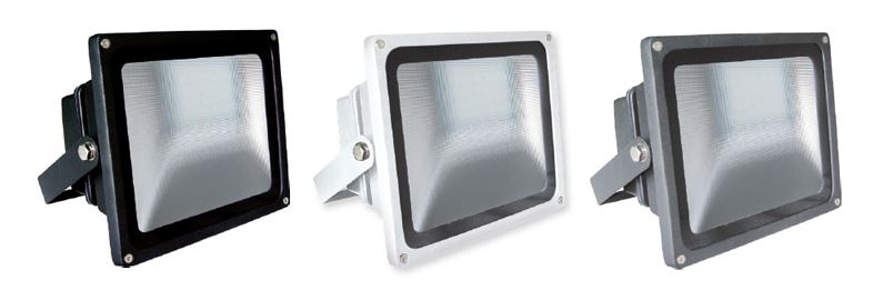 LED bouwlampen voor de professionele doe-het-zelver zwart, wit of grijs