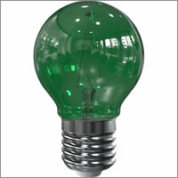 Groene LED lamp
