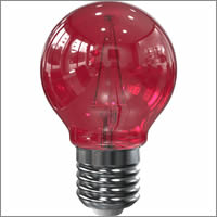 Rode LED lamp