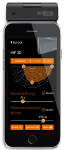 Universele Steinel afstandsbediening, smart remote app